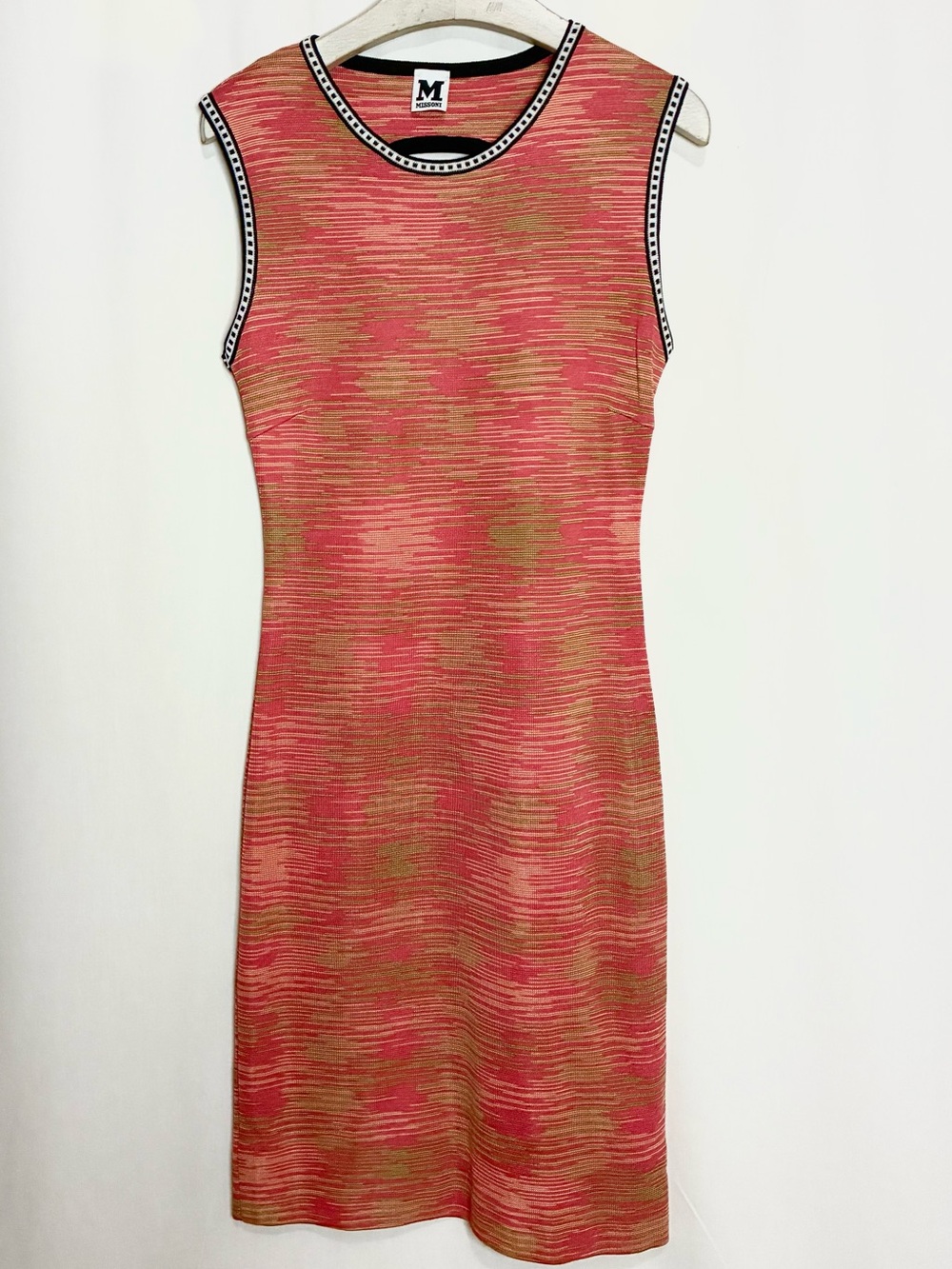 Missoni Open Back Knit Mini Dress